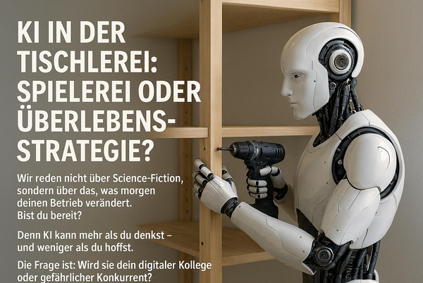 Werkbank-Gespräch 2: Künstliche Intelligenz in der Tischlerei (Alle Bildrechte: polaris coaching & beratung)